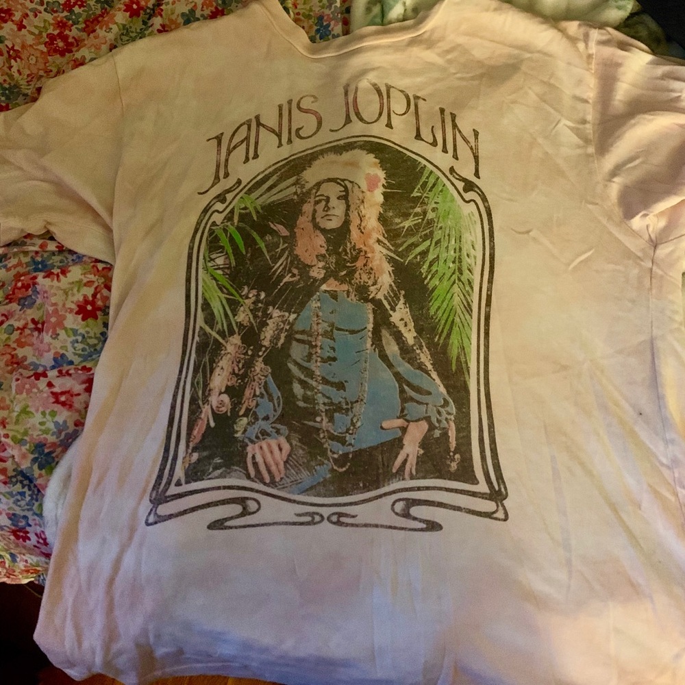 Janis Joplin graphic tee